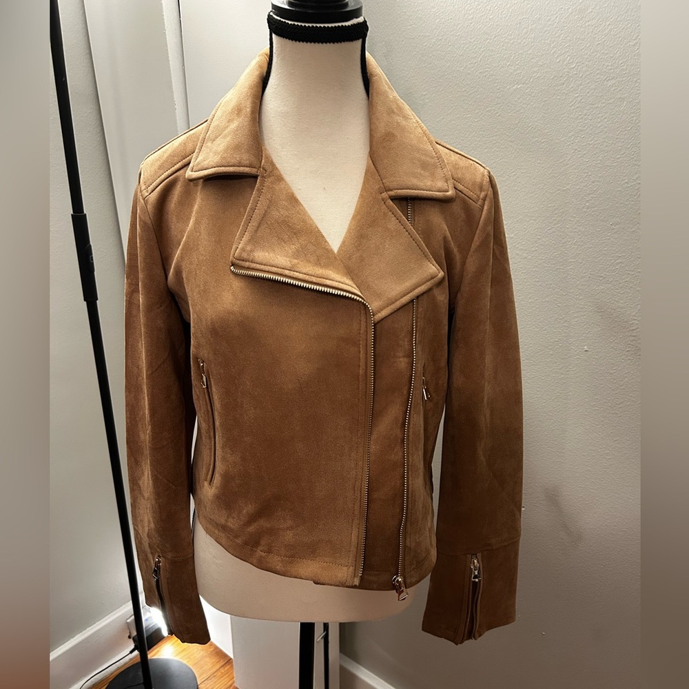 NWT Moto Jacket Asymmetrical Zip Size Medium